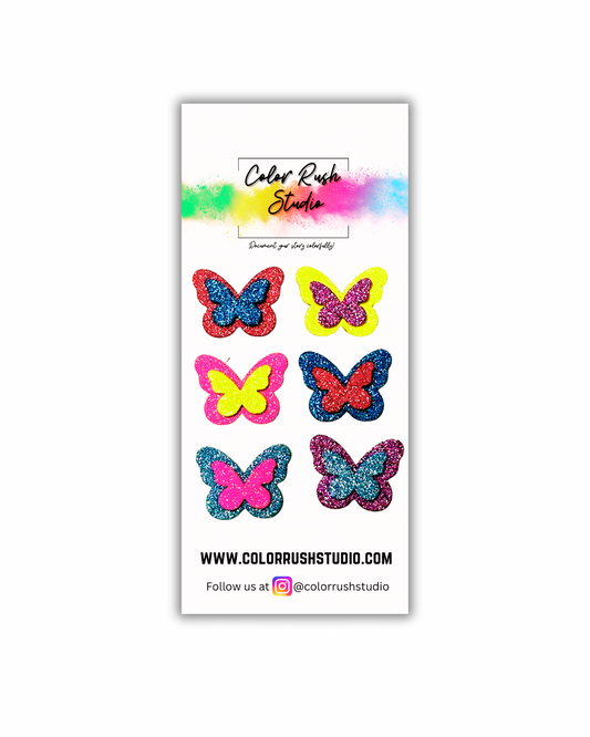 Embellishments - Glitter Butterflies