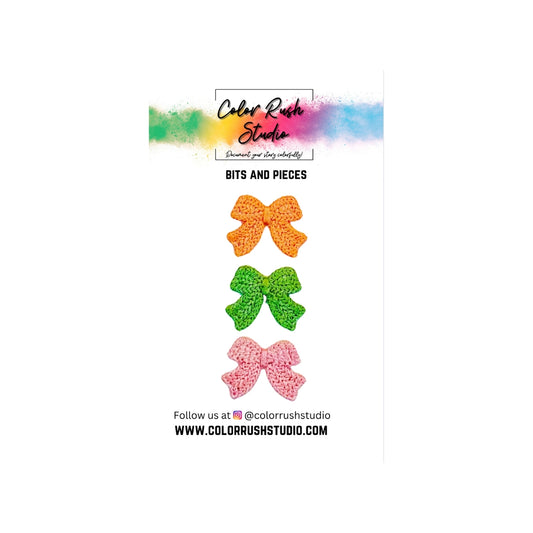 Embellishments - Embroidered Bows