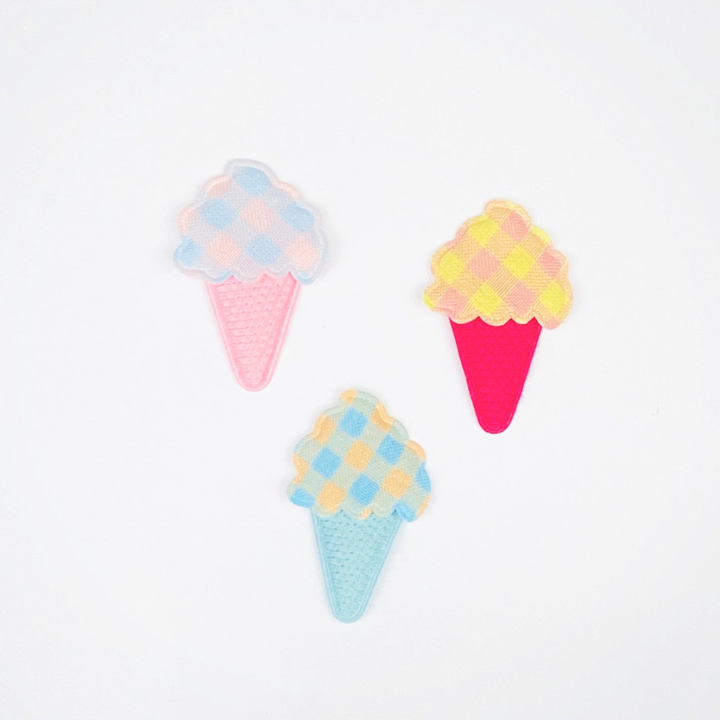 Embellishments - Fabric Ice Cream Cones