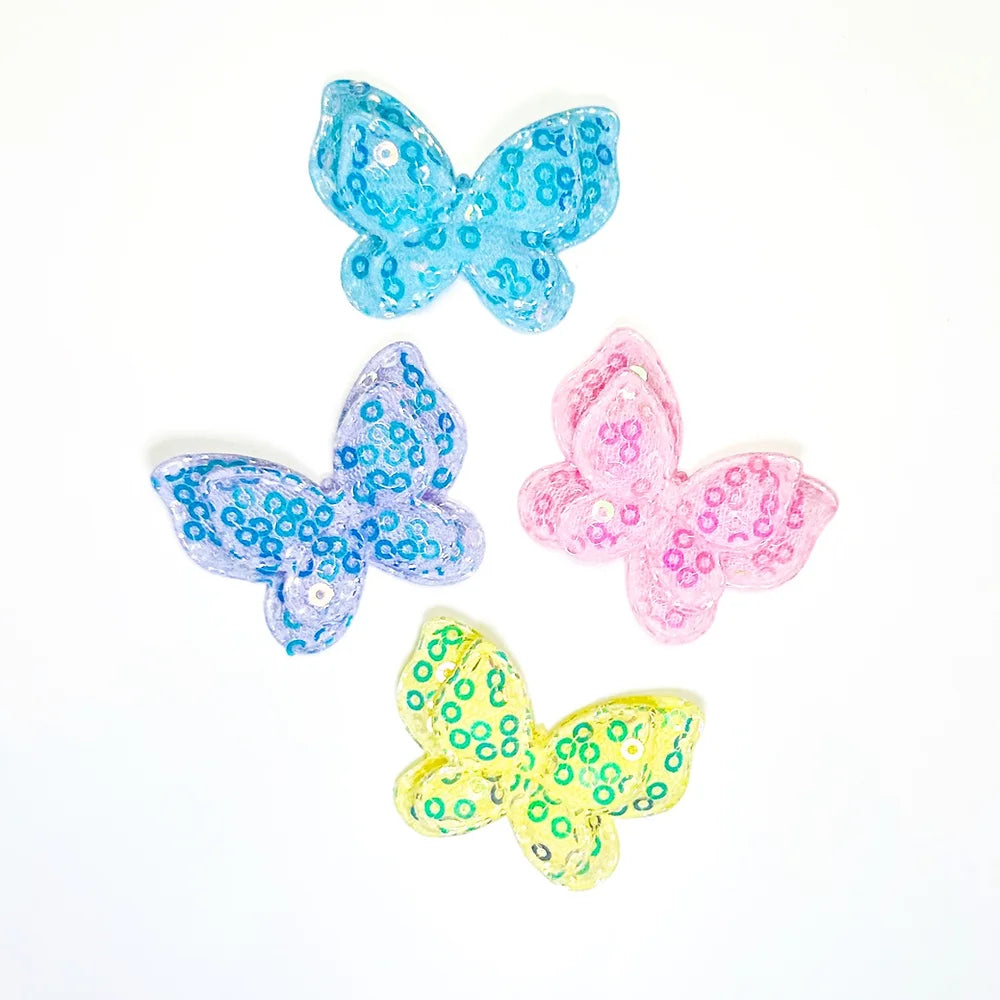Embellishments - Fabric Sequin Butterflies