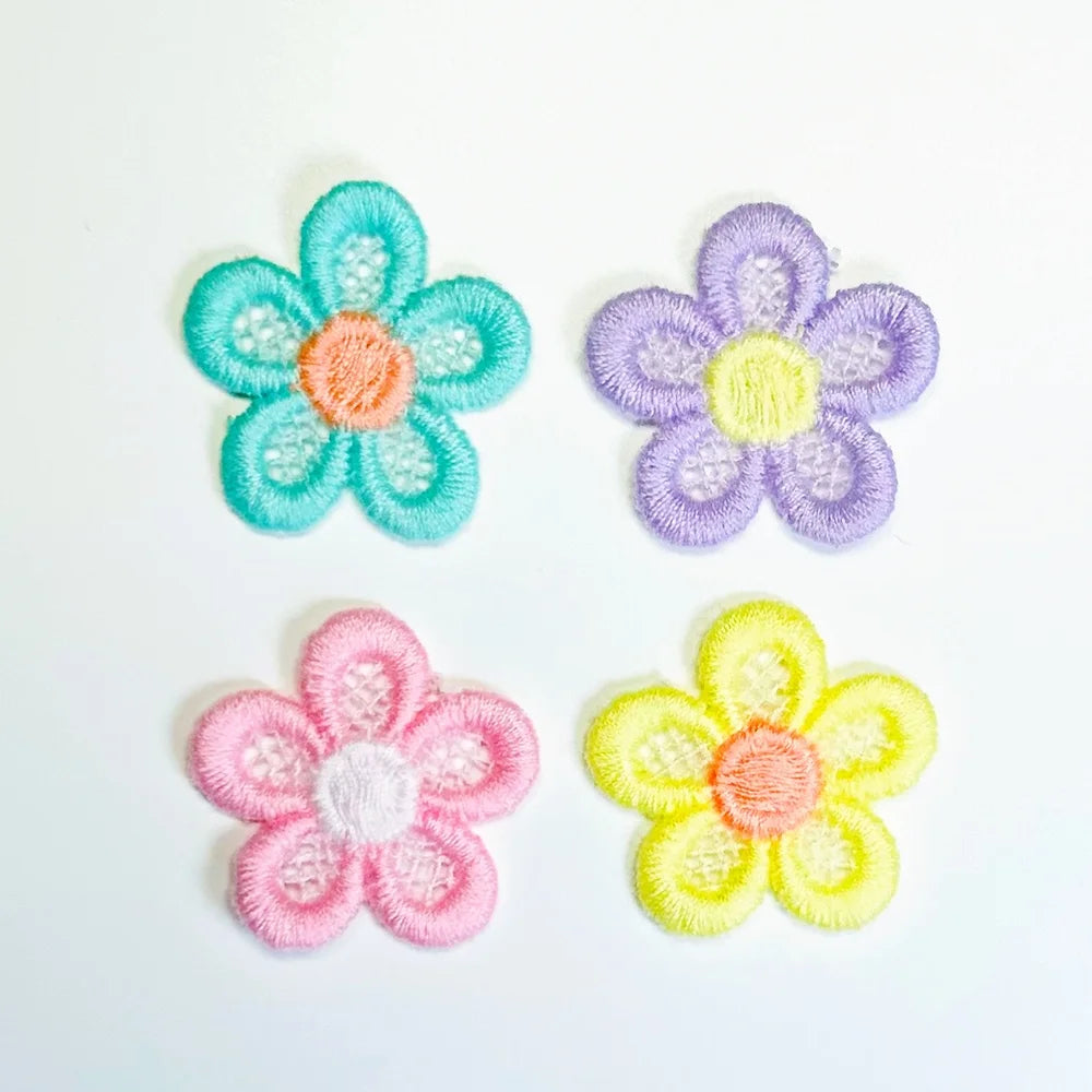 Embellishments - Embroidered Flowers