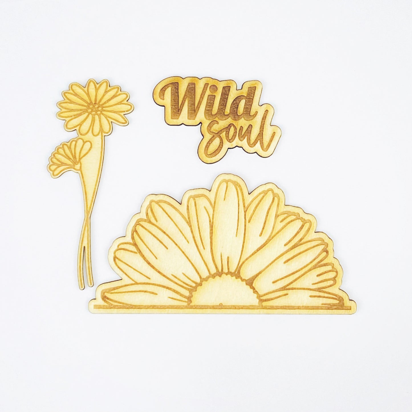 Embellishments - Wood Wild Soul