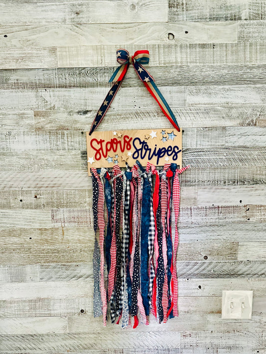 Stars and Stripes DIY decor kit