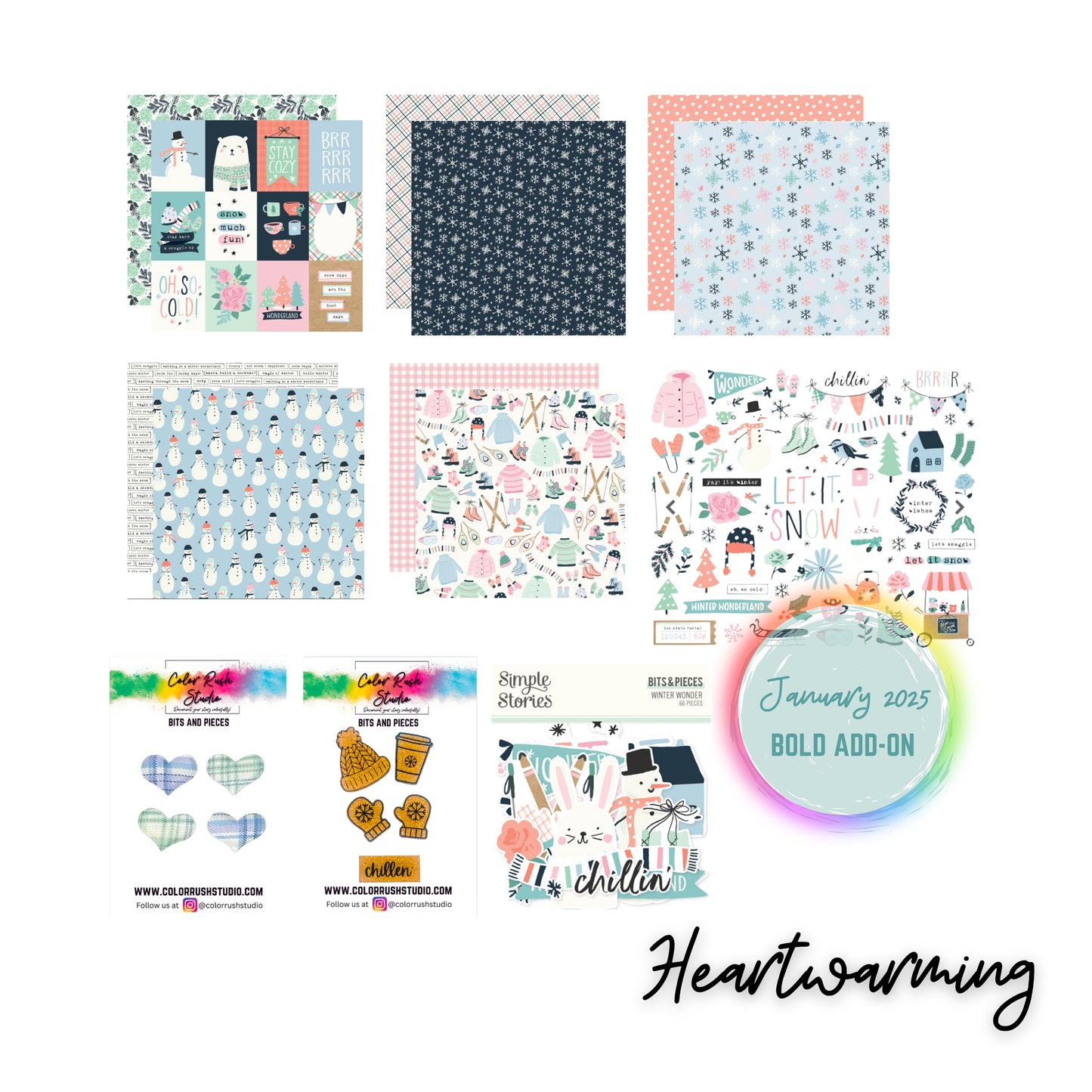 Kit - Heartwarming... (Main Kit + Bold Add-On Kit)