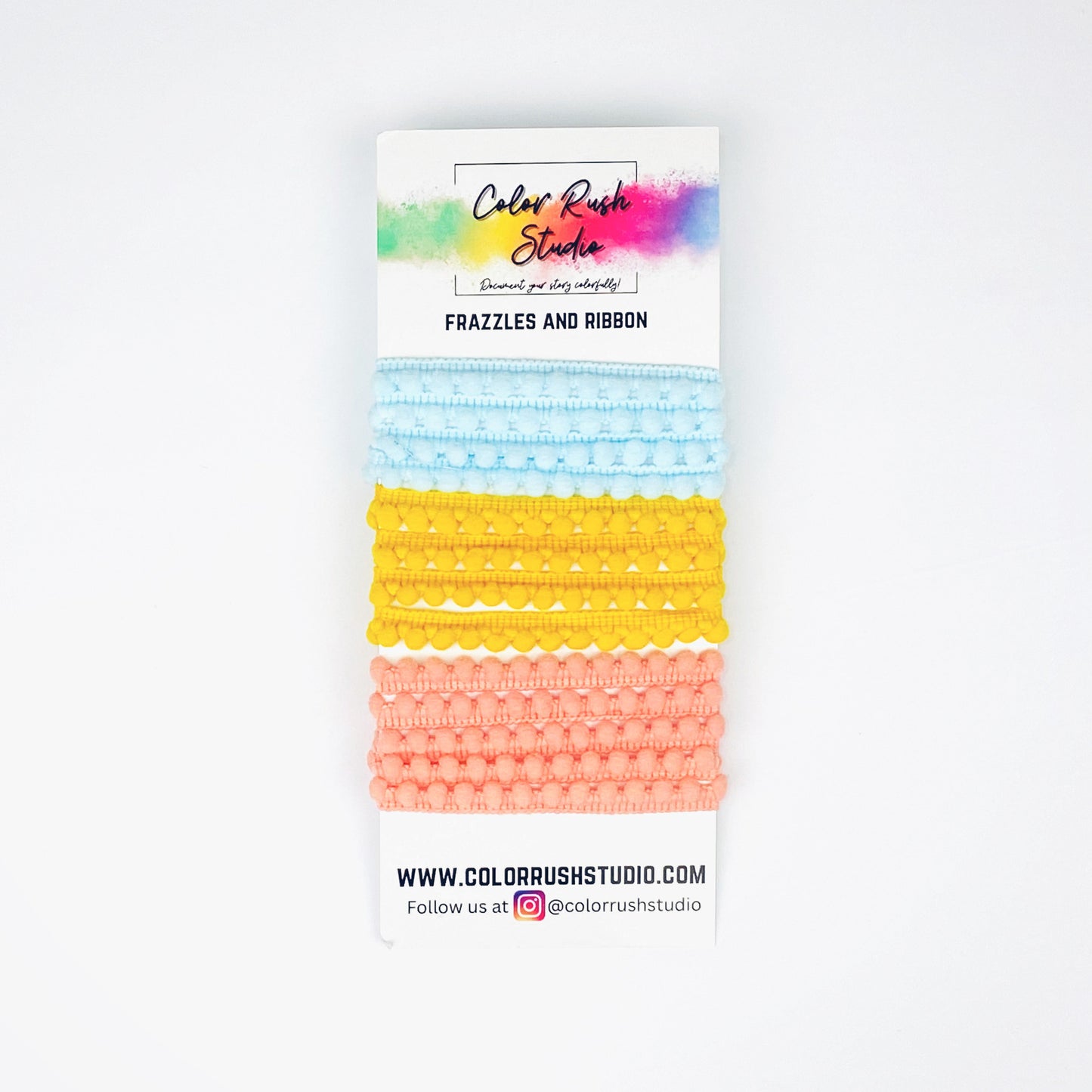 Frazzle and Ribbons - Pom Pom Fall