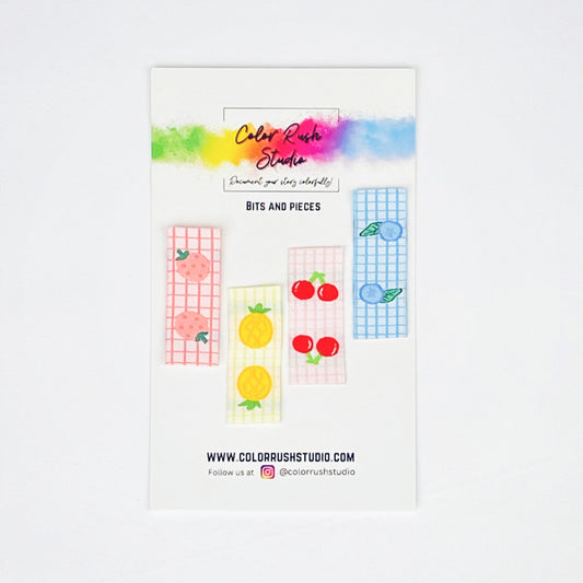 Embellishments - Sewing Fruit Tags