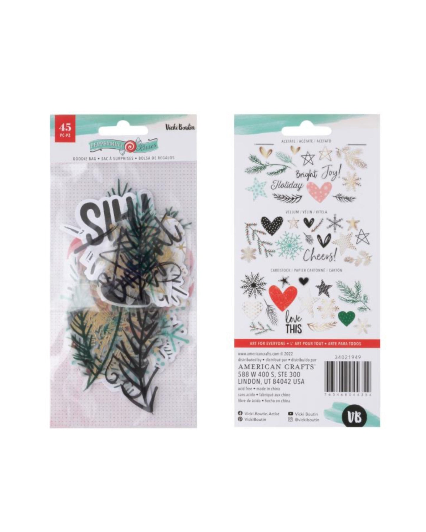 Vicki Boutin Peppermint Kisses