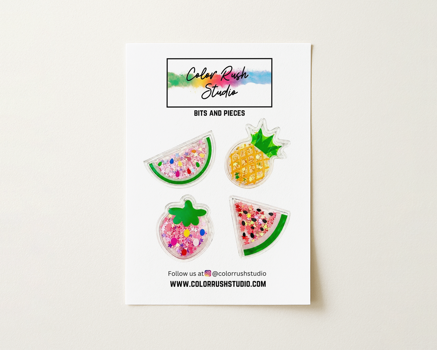 Embellishments - Shaker Fruits