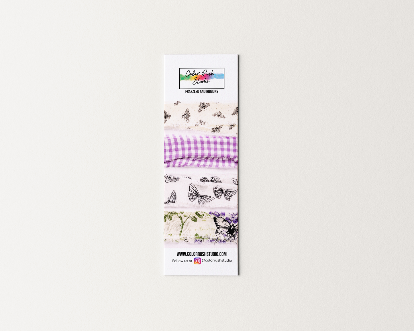 Frazzles and Ribbon - Vintage Florals