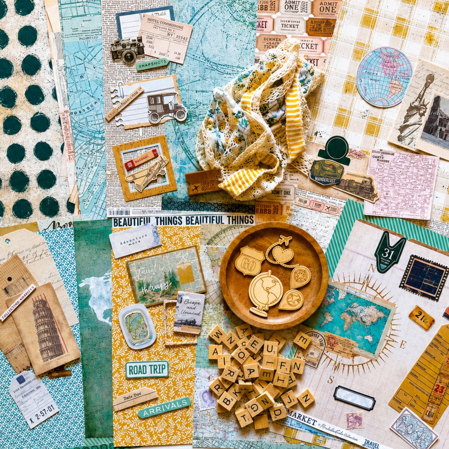 Club - Travel Archives Main + Bold add on +Acrylic Kits
