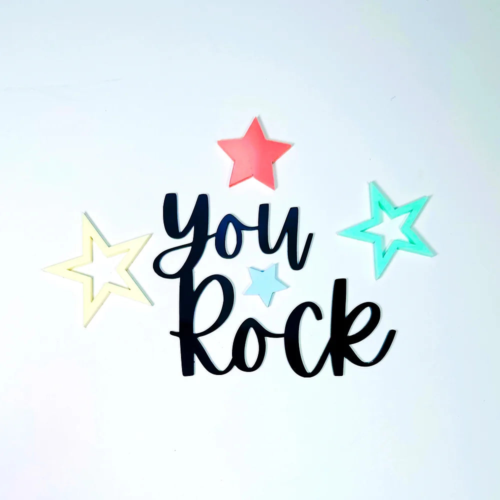 Acrylic - You Rock