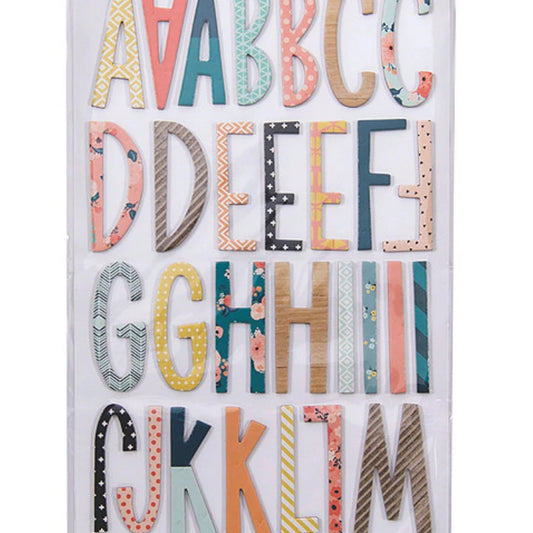 Thickers- Trinkets Alphabets