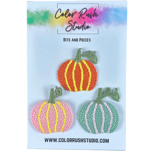 Embellishments - Embroidered Perfect Pumpkins