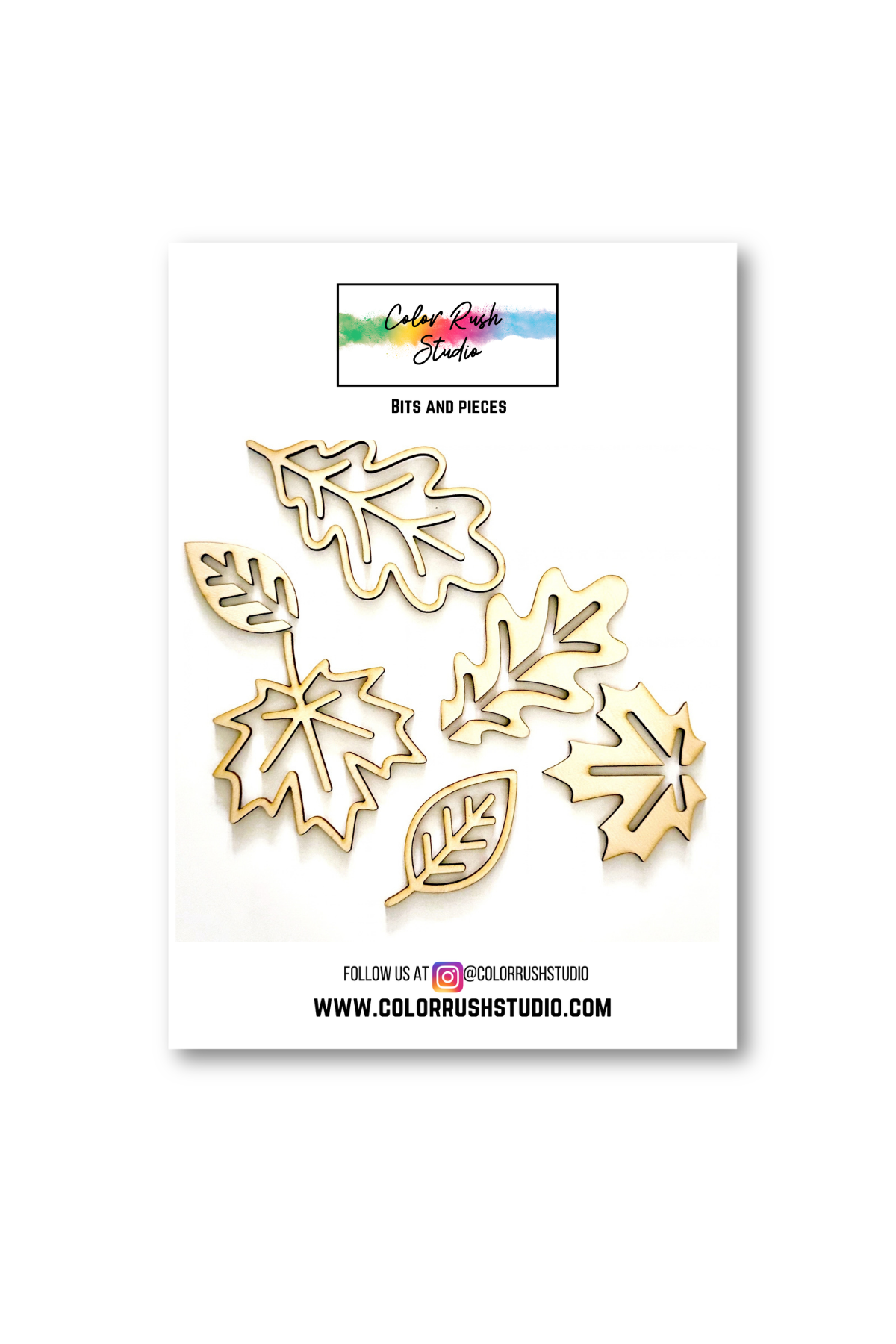 Embellishments - Leaves Outline