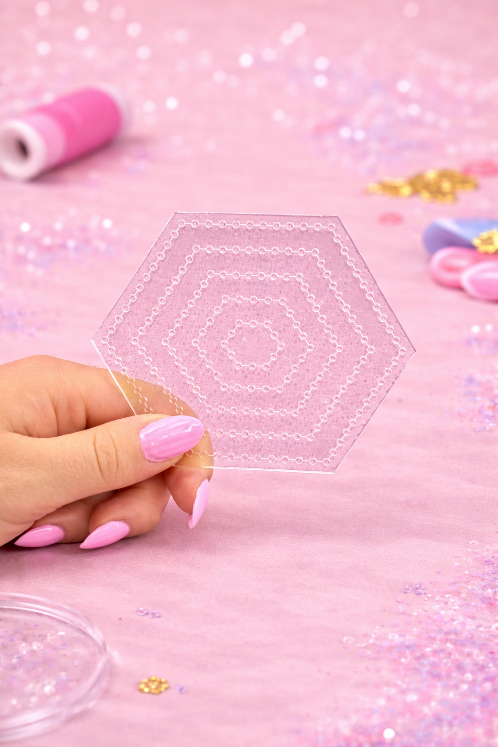 Stitching - Hexagon