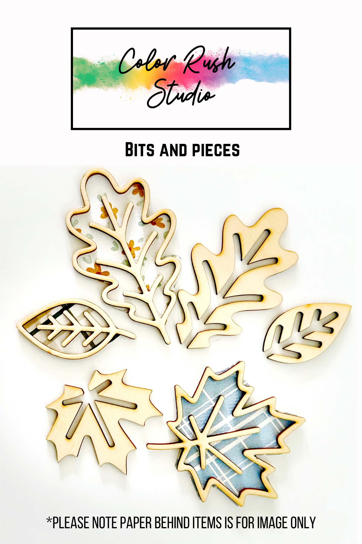 Embellishments - Leaves Outline