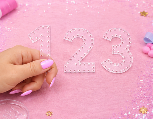 Stitching Template - Numbers