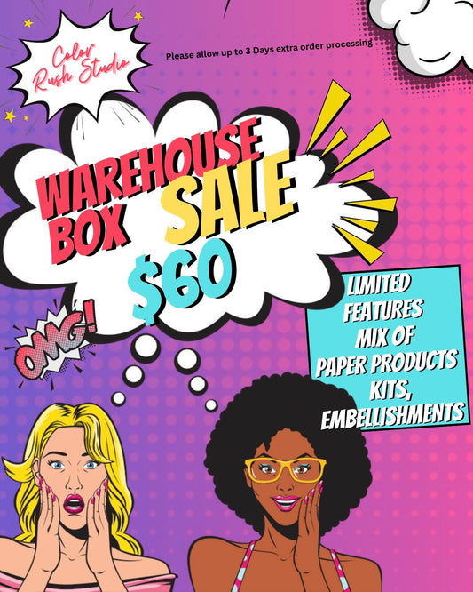 **National Scrapbook Day Warehouse Box Sale**