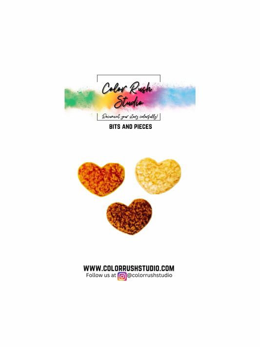 Embellishments - Teddy Bear Hearts