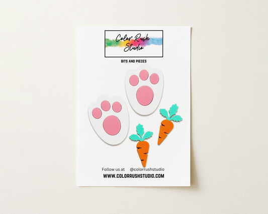Acrylic - Bunny Feet
