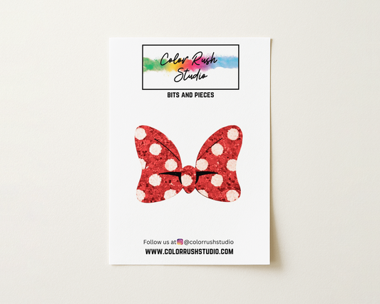 Embellishments - Polka Dot Bow
