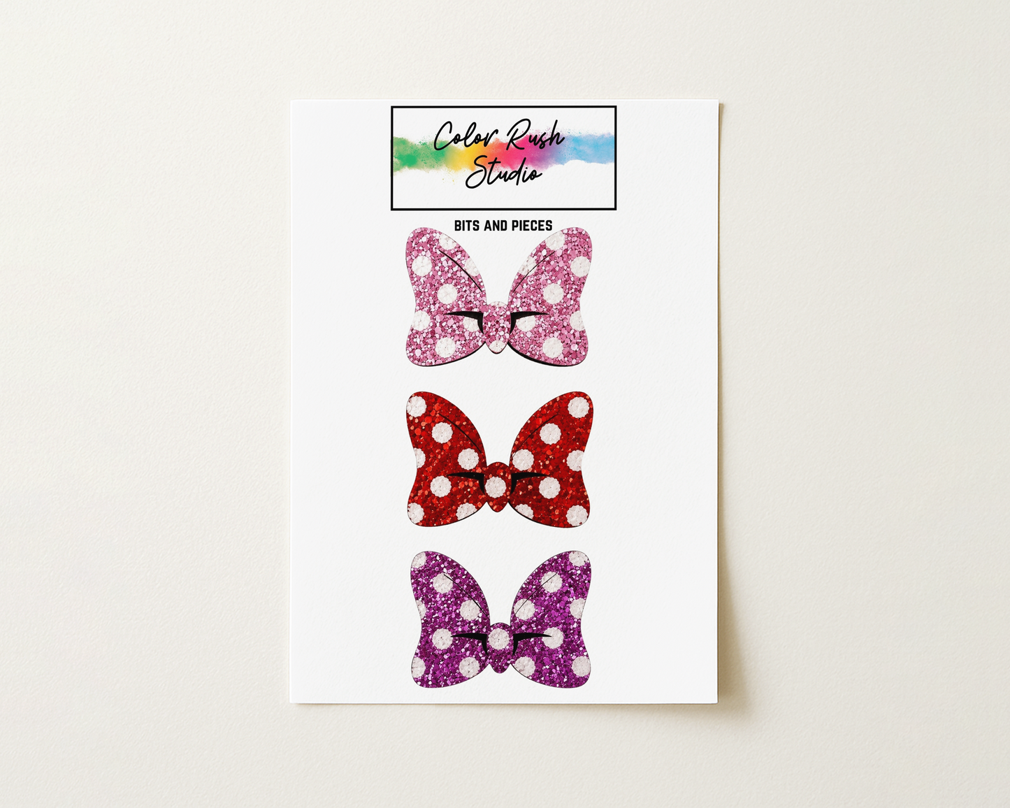 Embellishments - Polka Dot Bows