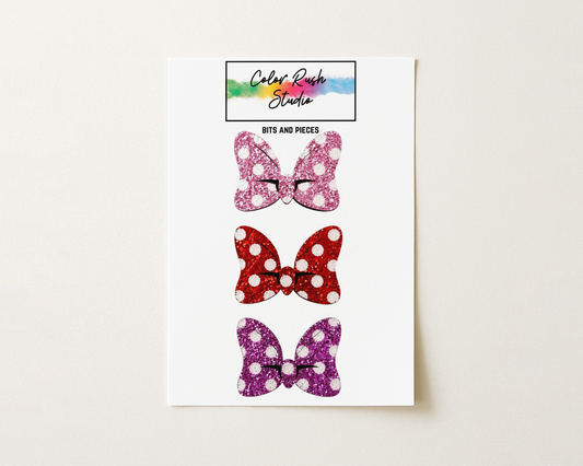 Embellishments - Polka Dot Bows