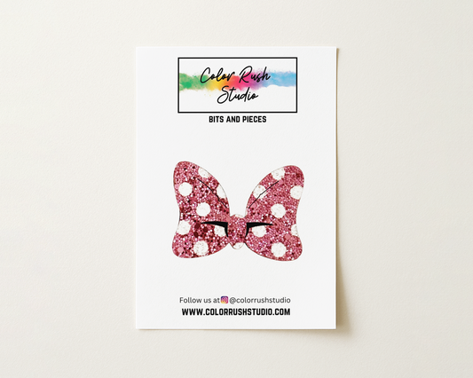 Embellishments - Polka Dot Bow