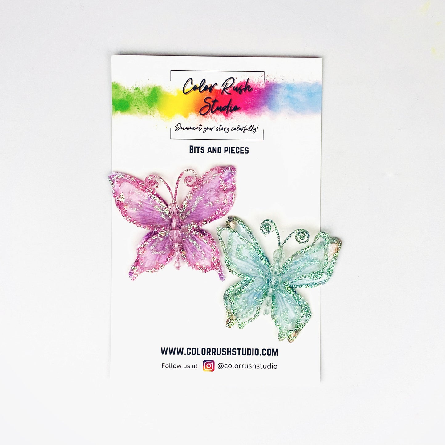 Embellishments - Spring Jewel Butterflies