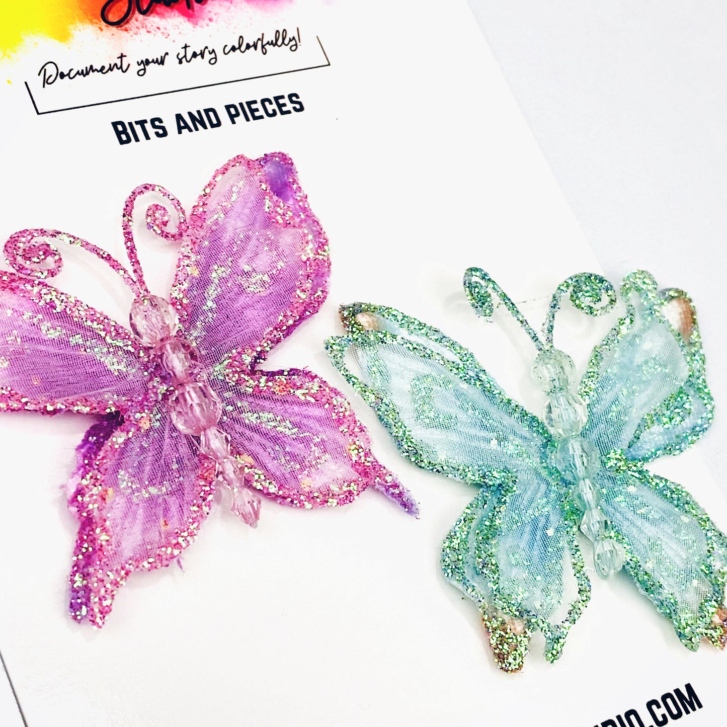 Embellishments - Spring Jewel Butterflies