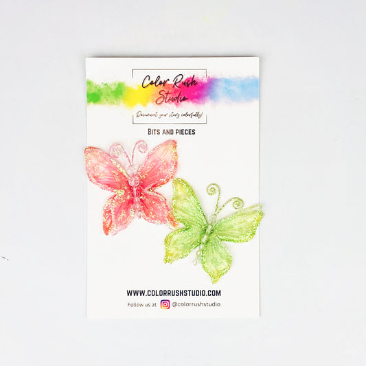 Embellishments - Spring Jewel Butterflies