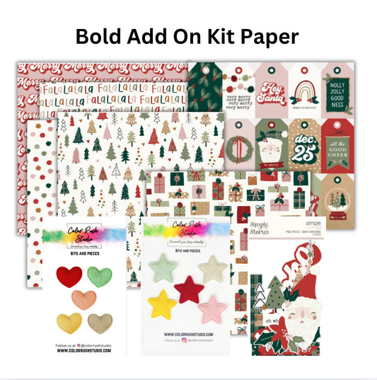 Club - 11/2024 Holly Jolly! (Main Kit + Add-On Kit)