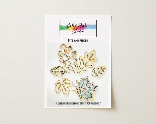 Embellishments - Leaves Outline