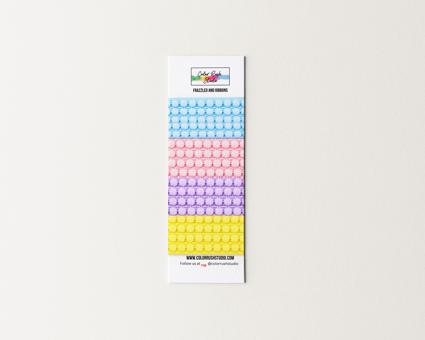 Frazzle and Ribbons - Pom Pom Spring