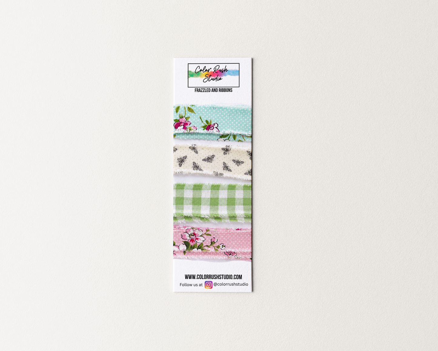 Frazzles and Ribbon - Summer Florals