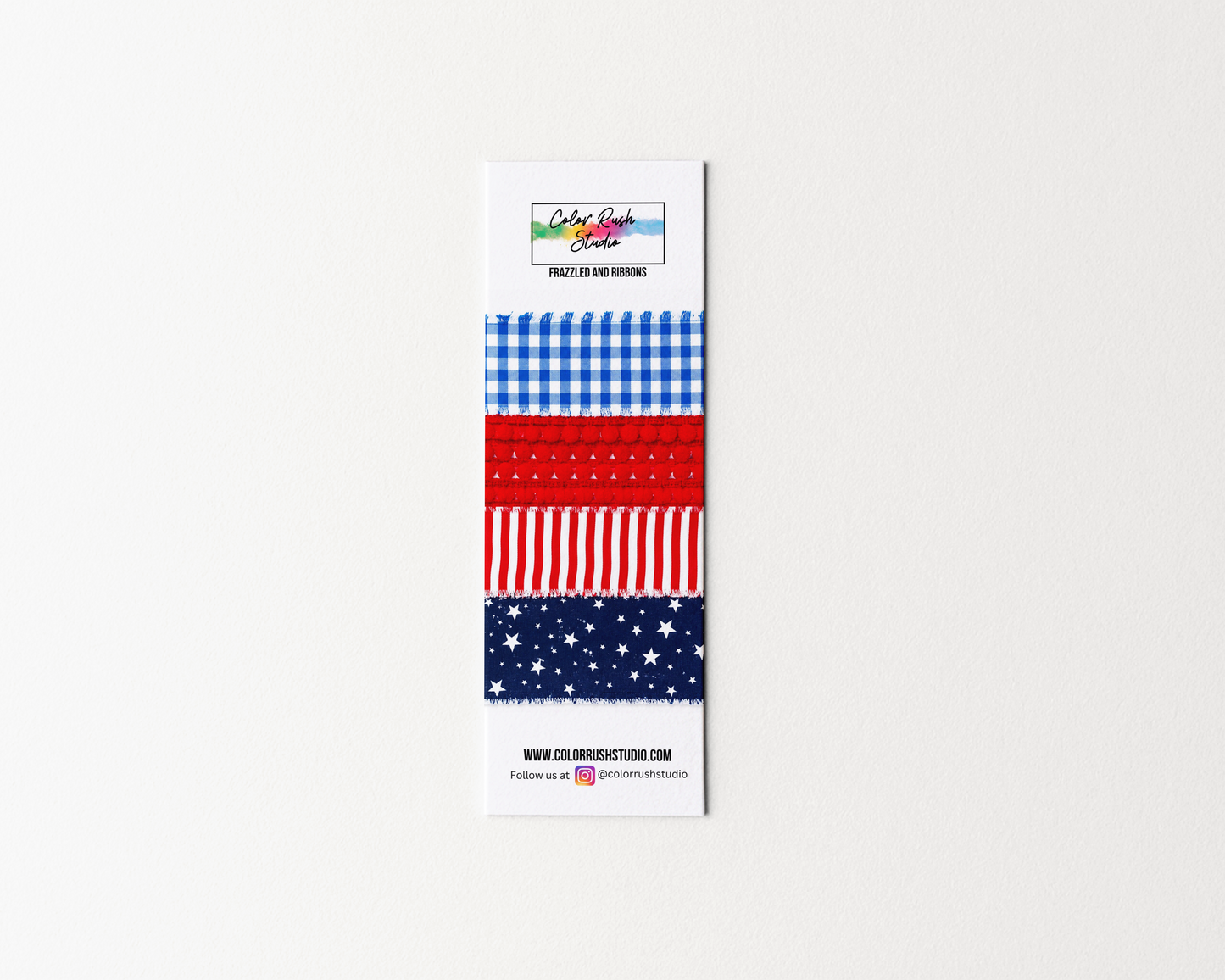 Frazzles and Ribbon - Stars and Stripes