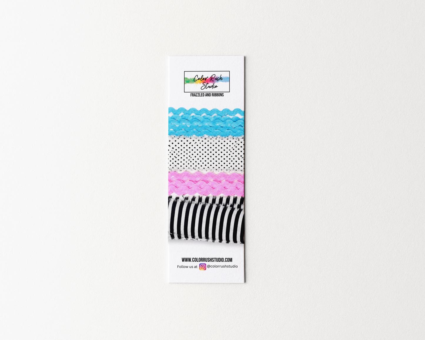 Frazzle and Ribbons - Ric Rac, Ribbon and Pom