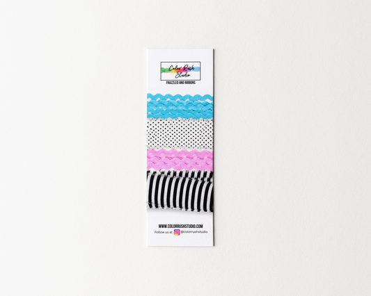 Frazzle and Ribbons - Ric Rac, Ribbon and Pom